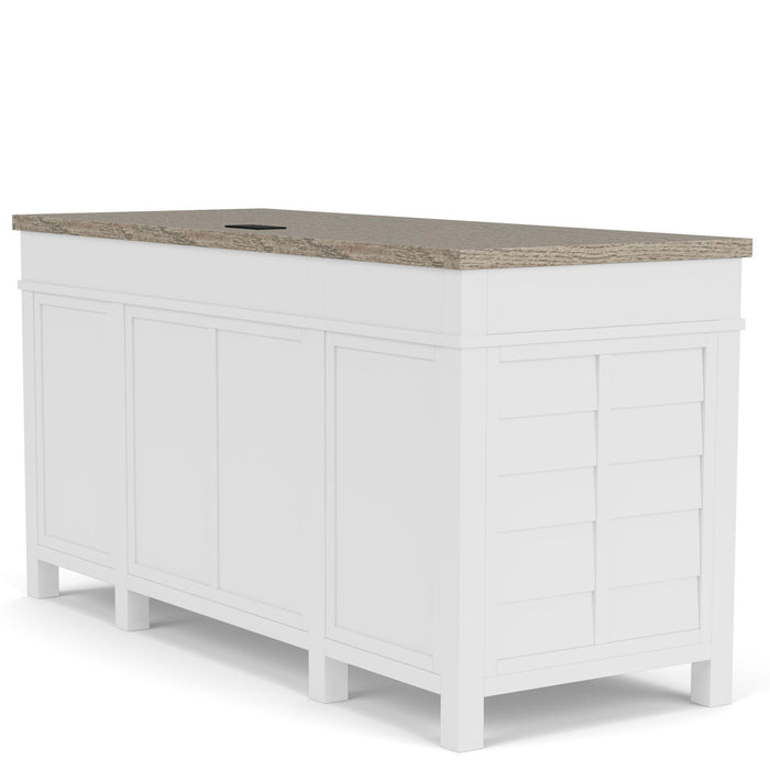 Finn - Executive Desk - White