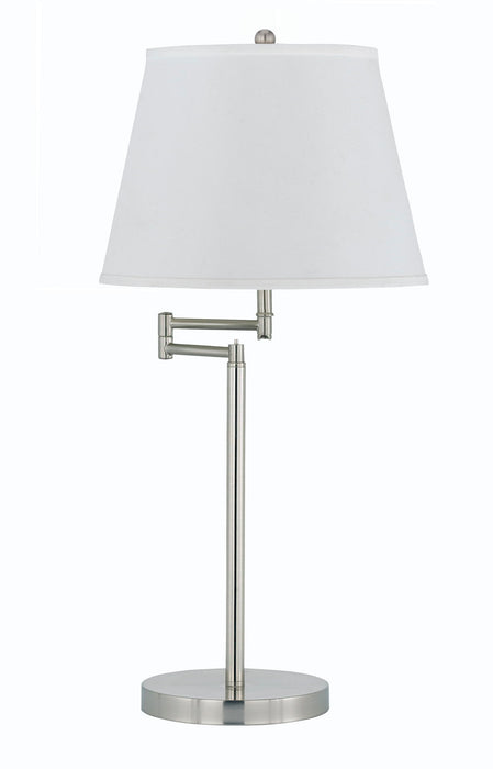 Andros - 28" Height Metal Table Lamp - Brushed Steel