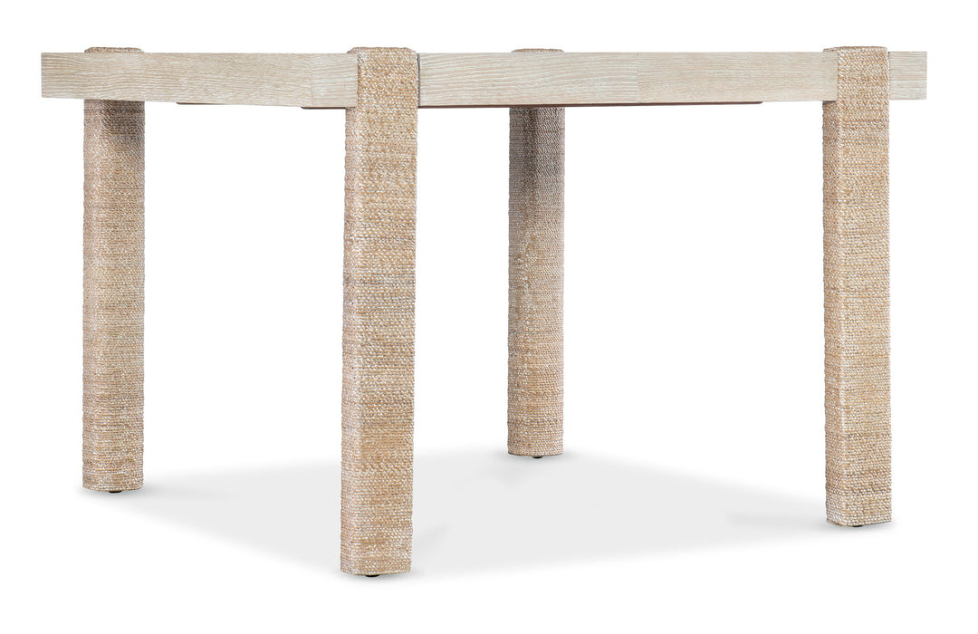 Commerce And Market - Seaside Rectangle Dining Table With 1-22" Leaf - Beige