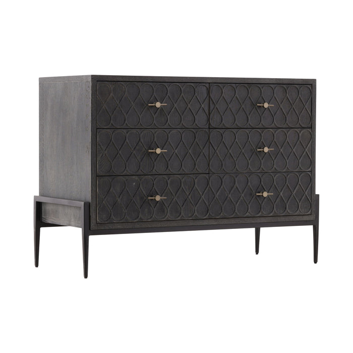 Stevens - Chest - Black