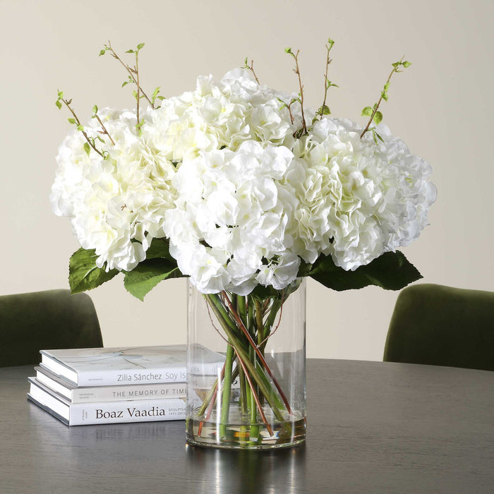 Anastasia Hydrangea - Centerpiece - White