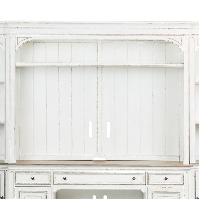 Magnolia Manor - Entertainment Hutch - Antique White
