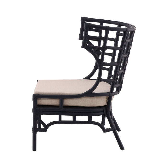 Palma - Occasional Chair - Blue / Beige