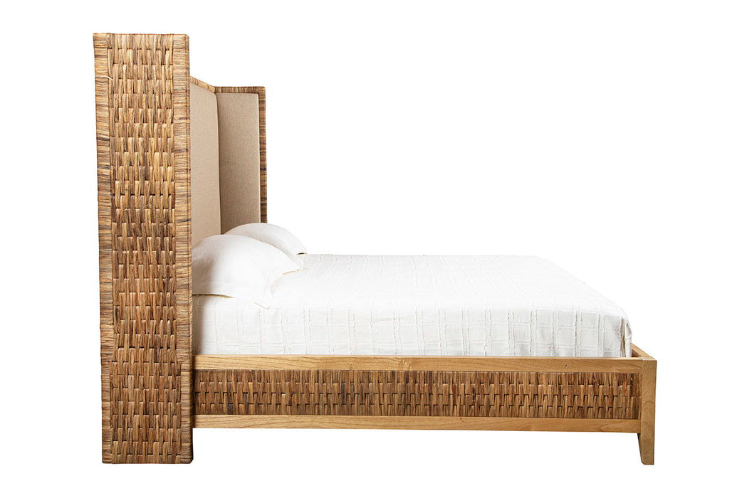Kimberly - King Bed - Light Brown