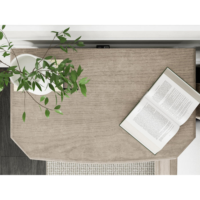 Kensington - One Drawer Nightstand - Beige