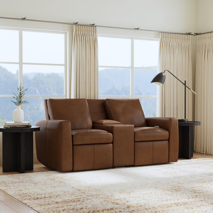 Aria - Power Reclining Loveseat With Console