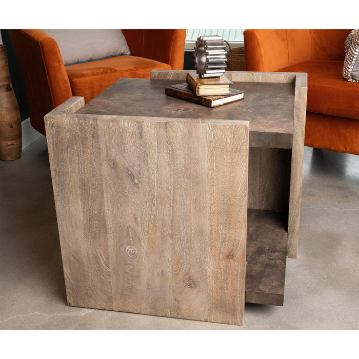 Trenton - Side Table - Dark Brown