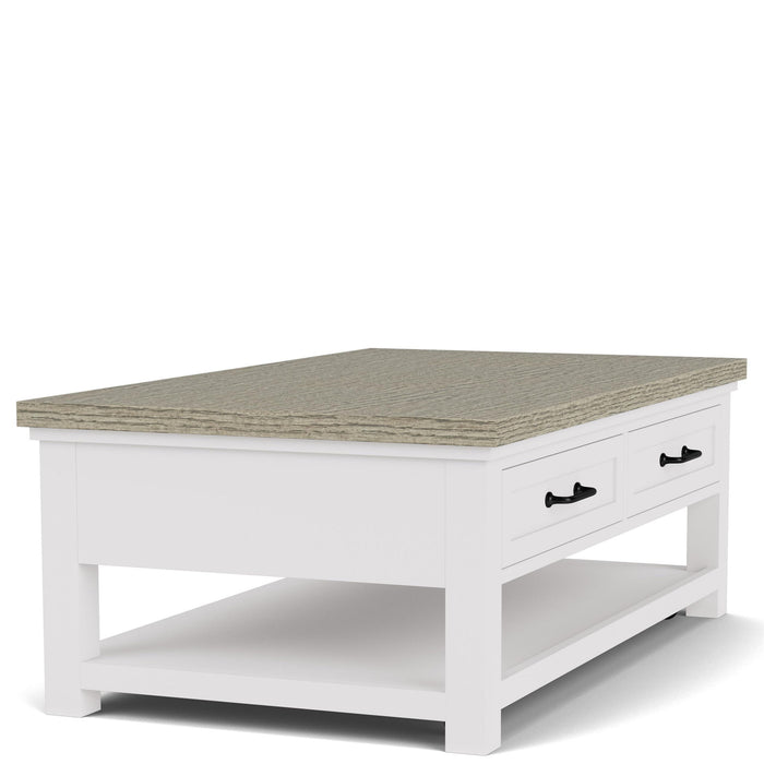 Cora - Large Coffee Table - Cloud / Fog