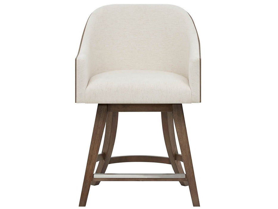 Modern - Swivel Counter Chair - Haze / Levi Oyster