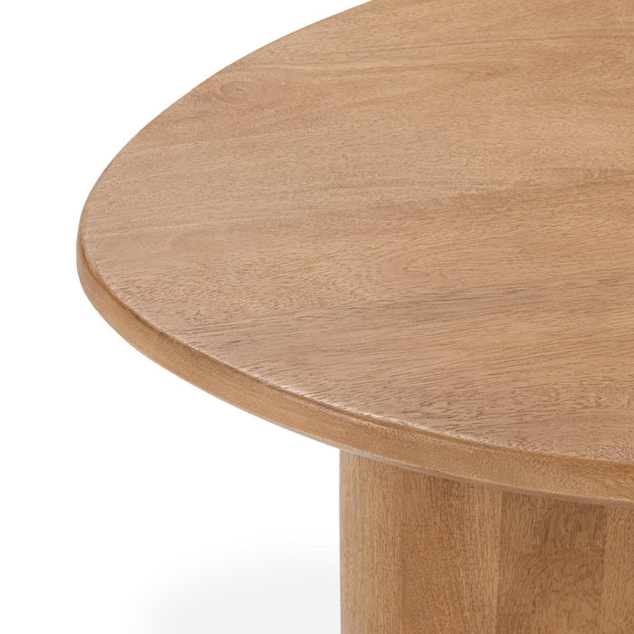 Montengo - Oval Coffee Table - Natural Maple