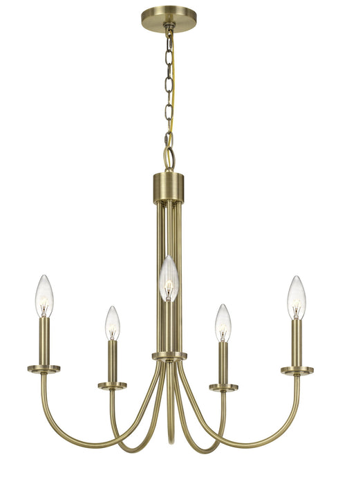 Spiez - Chandelier - Antique Brass