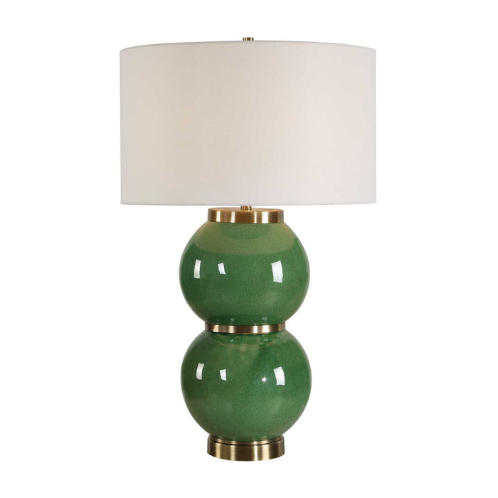 Banner - Spheres Table Lamp - Green