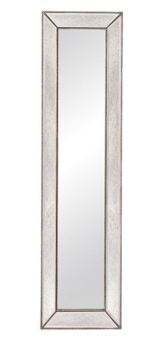 Beaded - Floor Mirror - Silver