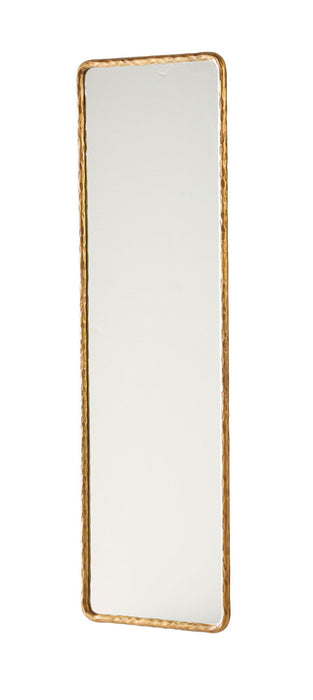 71" Hammered Edge Mirror - Gold