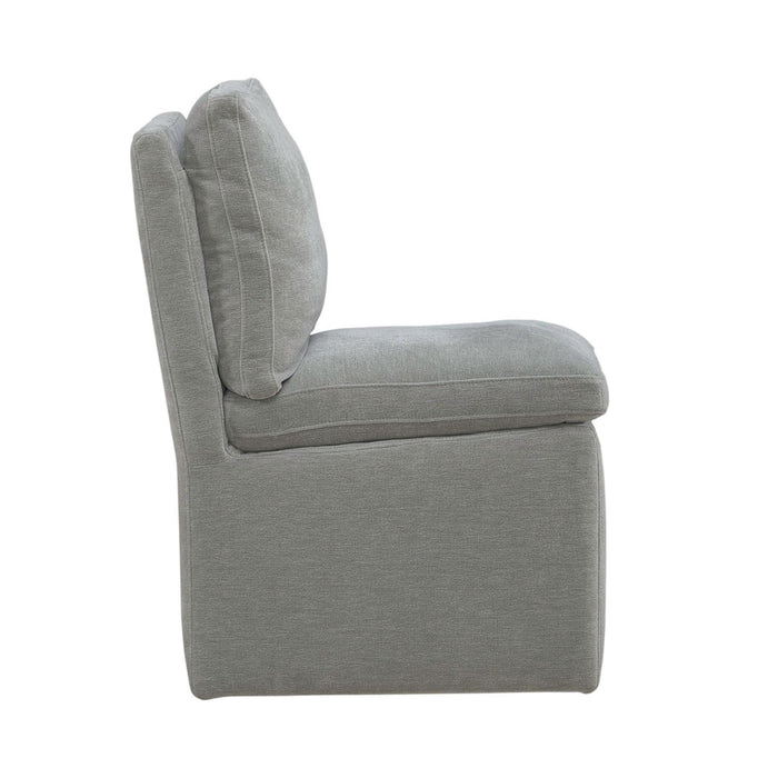 Accent Dining - Accent Dining Chair With Casters