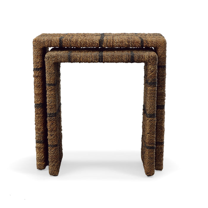 Fox - Woven Nesting Tables - Light Brown