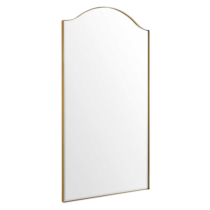 Mallorca - Arch Mirror - Brass