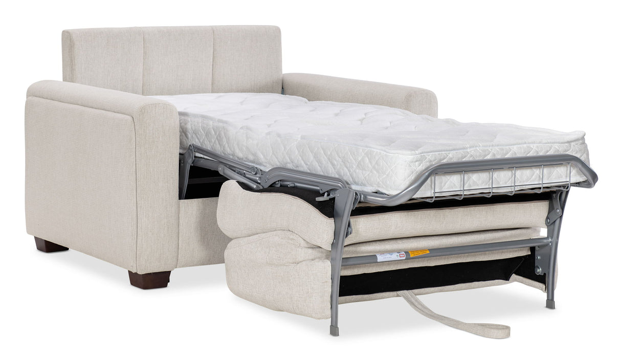 SS - Griffin Twin Sleeper Chair - New Page Flax