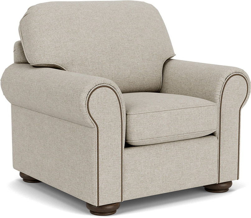 Preston - Fabric Chair With Nailhead Trim