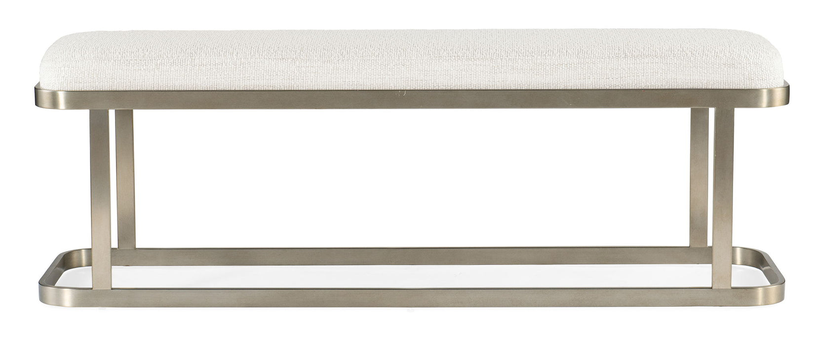 Linville Falls - River Branch Upholstered Bench - White