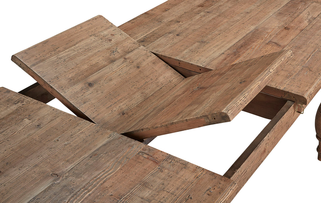 Biloxi - Dining Table With Extensions - Light Brown