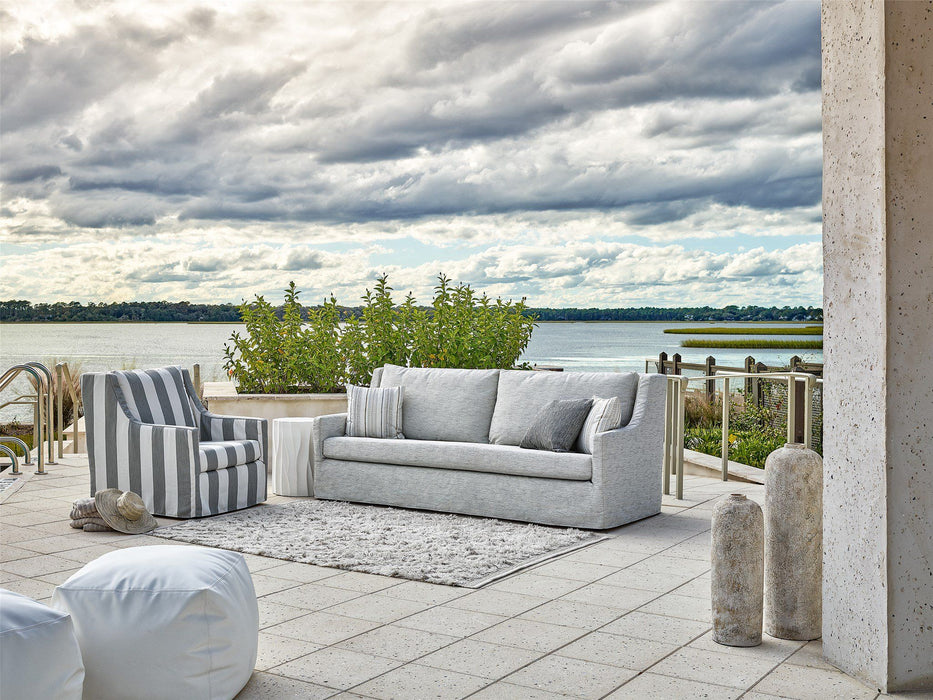 Coastal Living Outdoor / Hudson - 93" Outdoor Sofa, Special Order - Pearl Silver