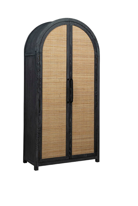 Eloise - Cabinet - Black / Light Brown