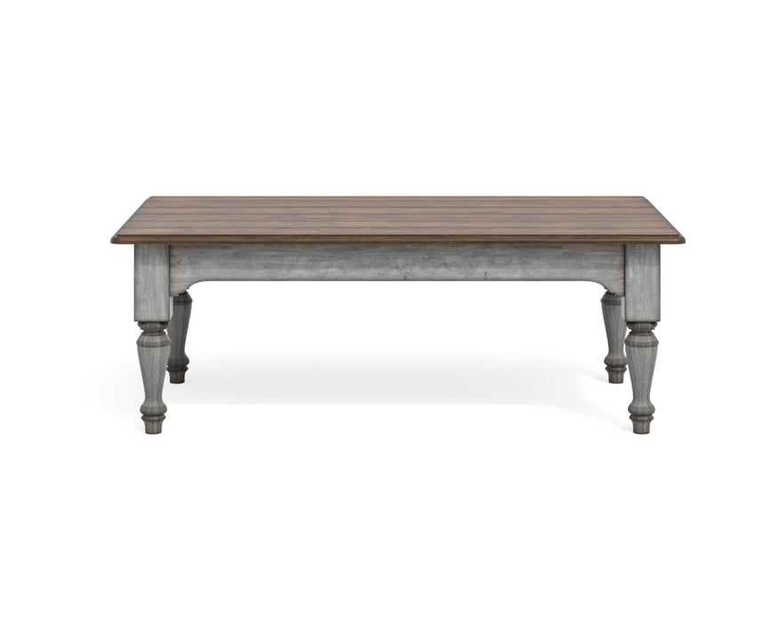 Plymouth - Rectangular Coffee Table - Gray