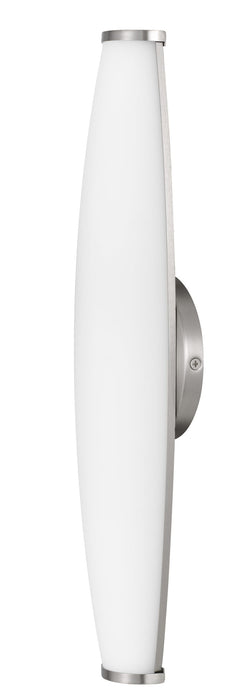 Carmona - 18" Height Wall Lamp - Brushed Steel