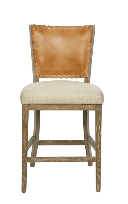 Lina - Counter Stool - Light Brown / Gray
