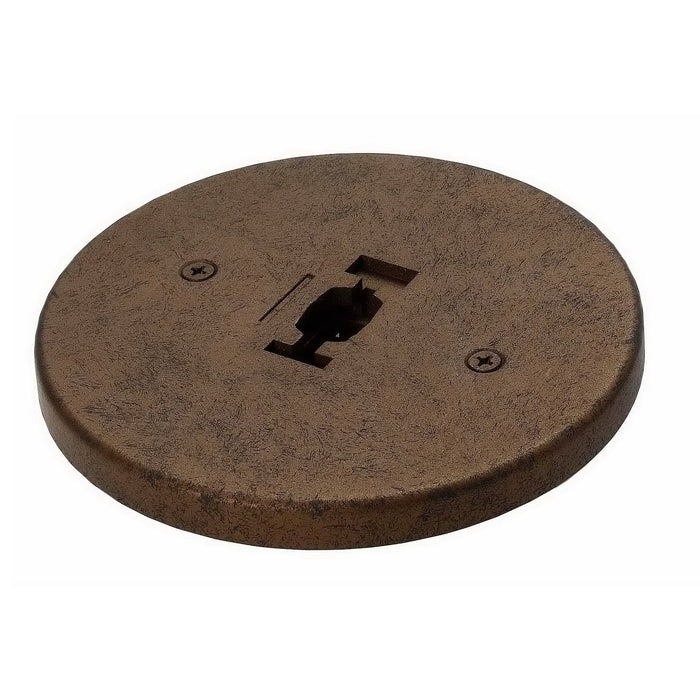 0.5" Height Monopoint - Rust - Round