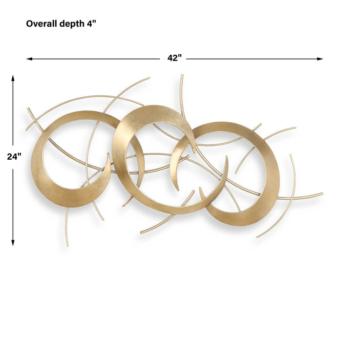 Motivate - Wall Art - Gold / Silver