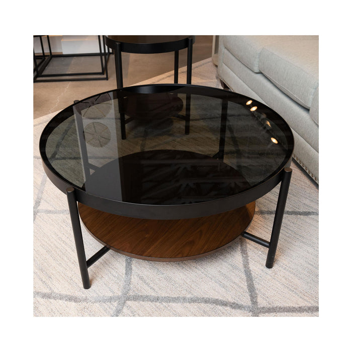 Felix - Round Coffee Table - Black