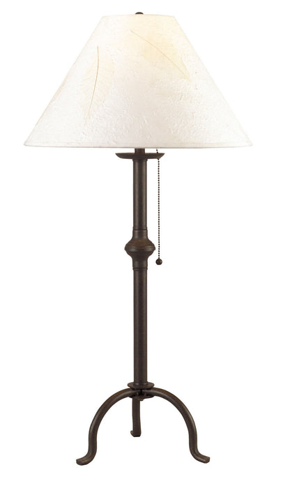 Iron - 32" Height Iron Table Lamp - Black
