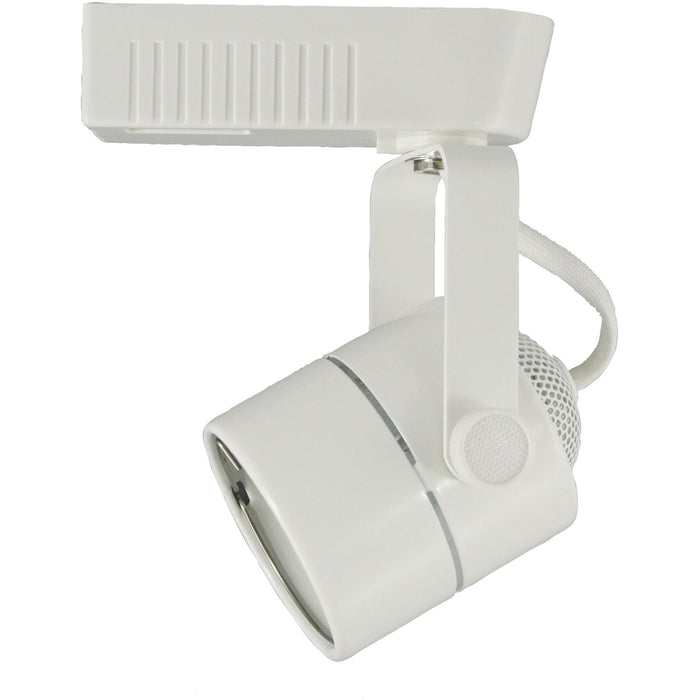 12V, Mr-16, 50W Track Fixture - White