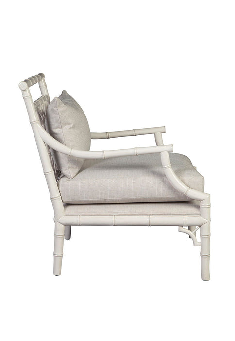 Durango - Arm Chair (Set of 2) - White / Pearl Silver
