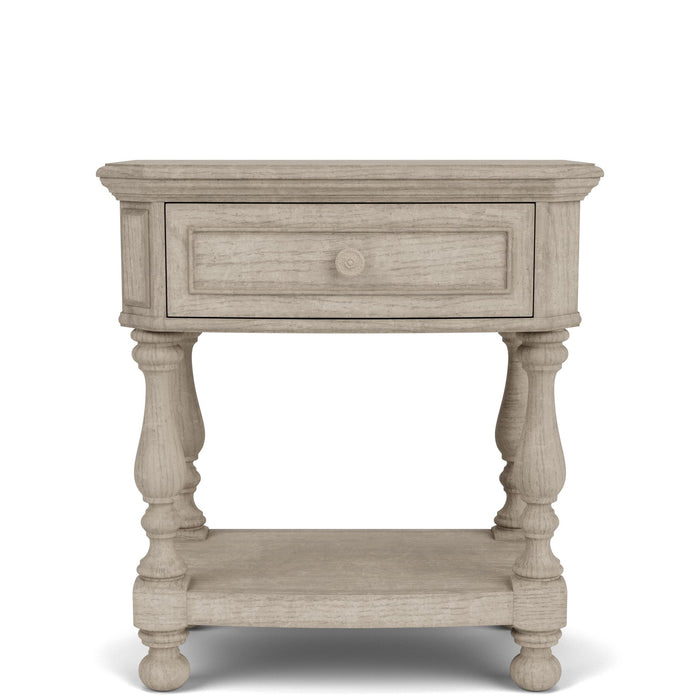 Kensington - One Drawer Nightstand - Beige