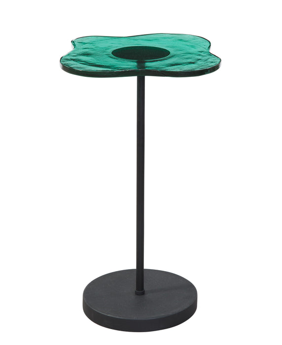 Elijah - Accent Table - Green / Black