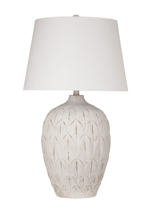 Deveron - Table Lamp - Distressed Cream