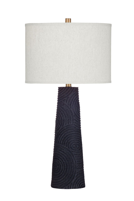 Merrick - Table Lamp - Black / White
