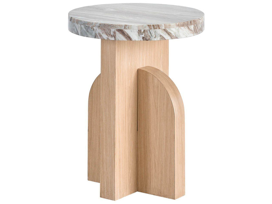 Modern - Riverine Accent Table - Light Brown