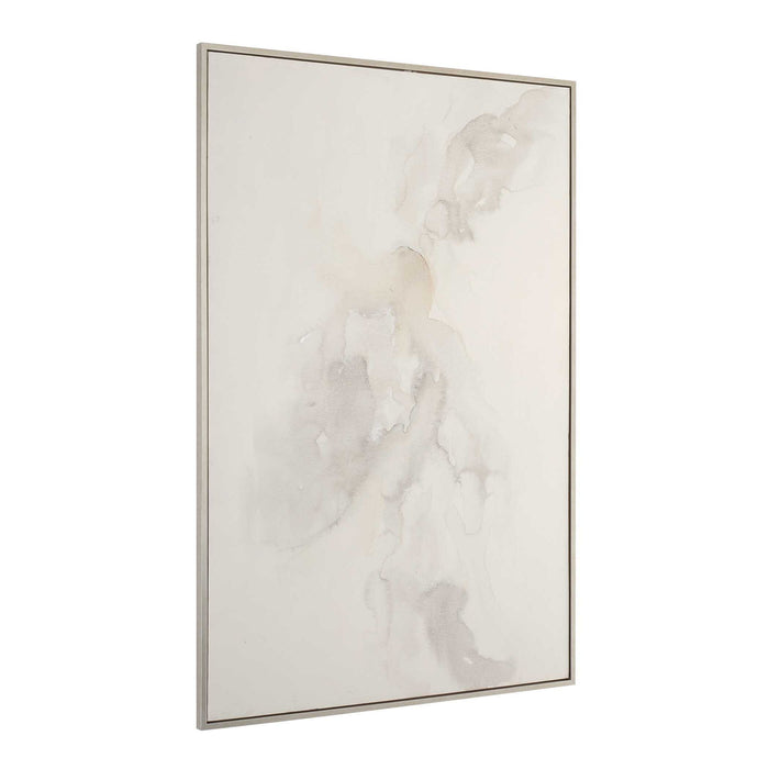 Evaporate - Abstract Art - Brown / Gray / Silver / Woodtone