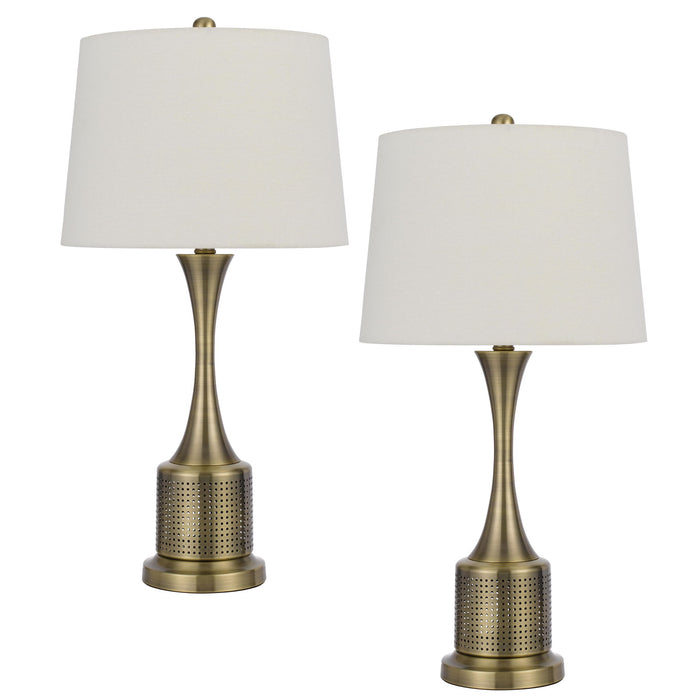 Toccoa - Table Lamp (Set of 2) - Antique Brass
