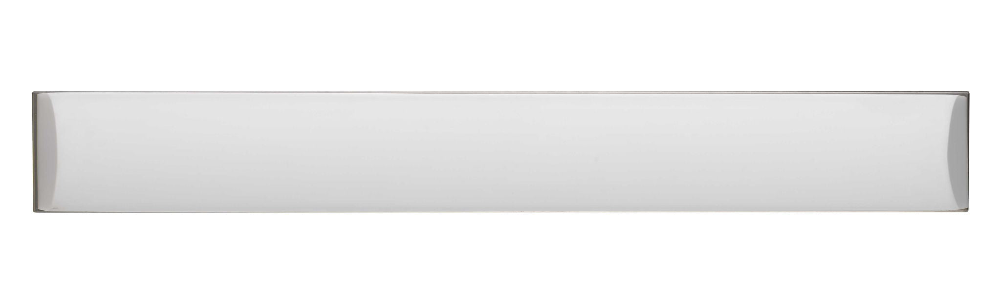 4.75" Height Acrylic and Metal Vanity Light - Brushed Steel - LED39W