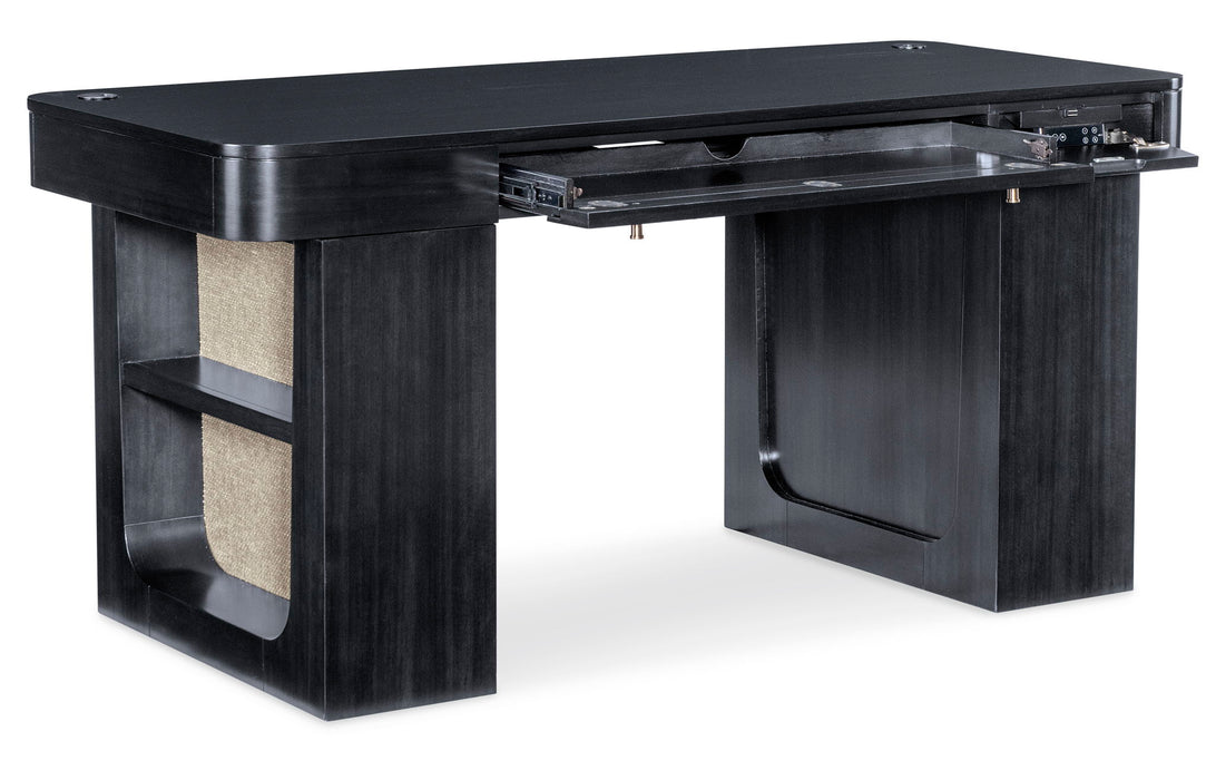 Kenzo - Adjustable-Height Desk - Black