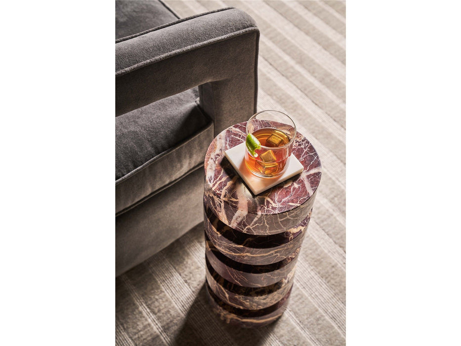 Modern - Cerise Spot Table - Dark Brown