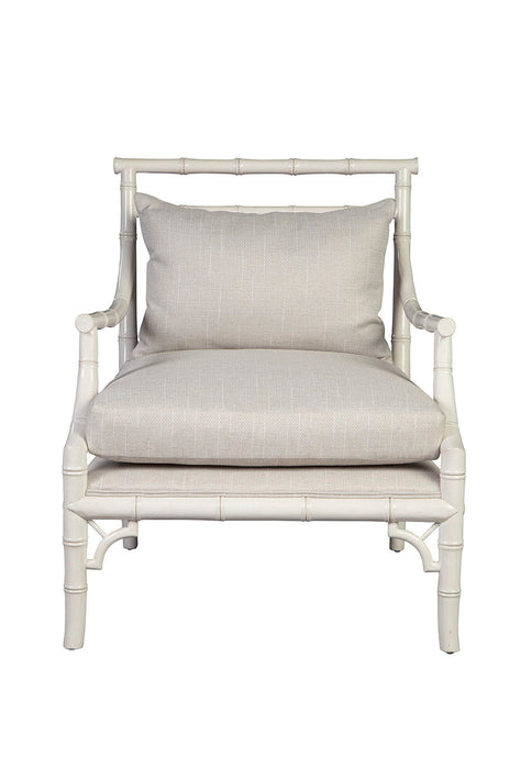 Durango - Arm Chair (Set of 2) - White / Pearl Silver