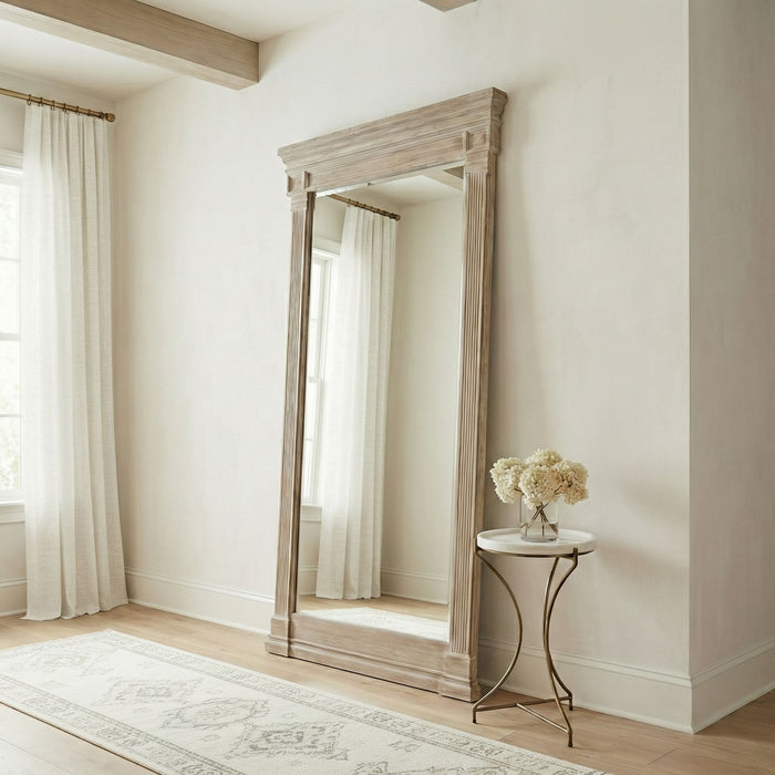 Mcgowan - Accent Table - Antique Brass / White Marble