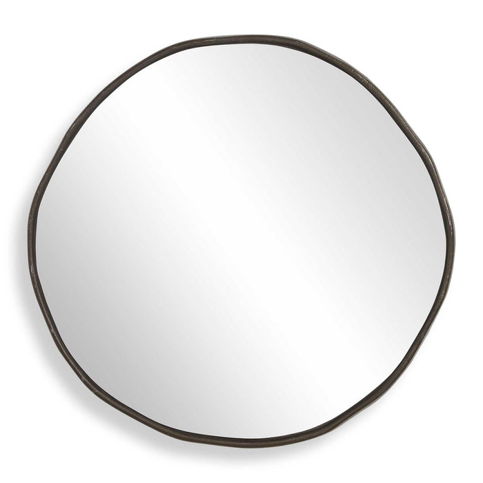 Lowen - Round Mirror - Bronze