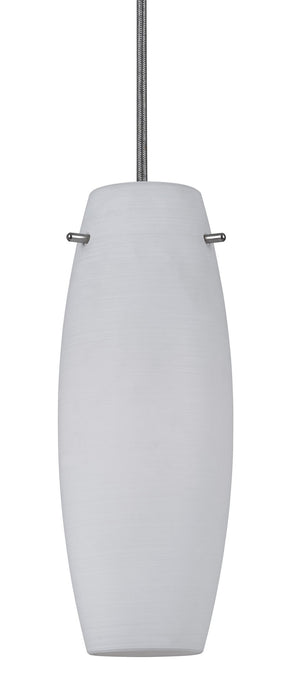 9.8" Height Metal Pendant - Rust